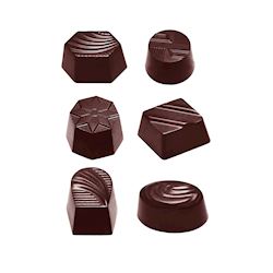 Chocoladevorm assortiment klein 6 fig.