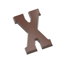 Chocoladevorm letter X 135 gr