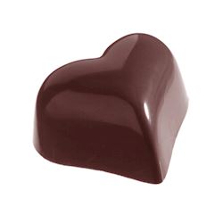 Chocoladevorm hartje klein