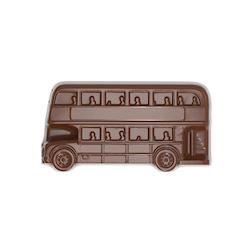 Chocoladevorm dubbeldeksbus