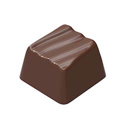 Chocoladevorm blokje wave