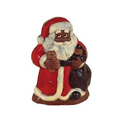 Chocoladevorm kerstman 150 mm