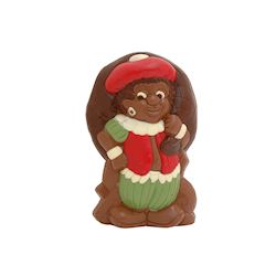 Chocoladevorm piet met zak 206 mm