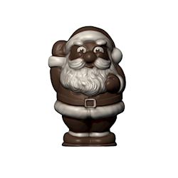 Chocoladevorm kerstman 185 mm