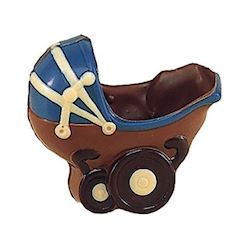 Chocoladevorm kinderwagen 130 mm