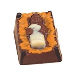 Chocoladevorm kindje jezus 67 mm