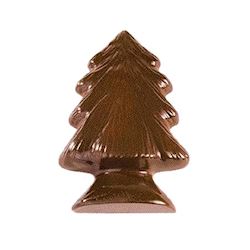 Chocoladevorm kerstboom groot