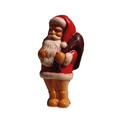 Chocoladevorm kerstman