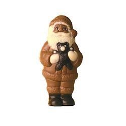 Chocoladevorm Kerstman + beer 146 mm