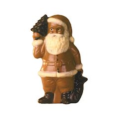 Chocoladevorm Kerstman + boom 140 mm