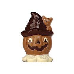 Chocoladevorm halloween pompoen 100 mm