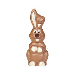 Chocoladevorm lachend konijn 250 mm