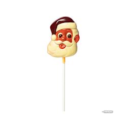 Chocoladevorm lolly Kerstman 65 mm