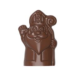 Chocoladevorm magneten Sinterklaas zwaait 150 mm