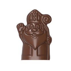 Chocoladevorm magneten Sinterklaas zwaait 200 mm