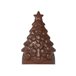 Chocoladevorm magneten kerstboom 200 mm