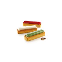 Silikomart Kit Tarte Ring Rectangular 120 x 35 mm