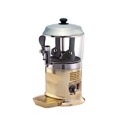 Dispenser voor warme chocolademelk goud 5 liter