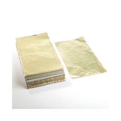 Goudkleurige aluminium vellen voor ballotin 1 kg ± 2000 pcs
