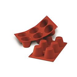 Flexivorm 6 Grote Muffin Ø 75 x 60 mm