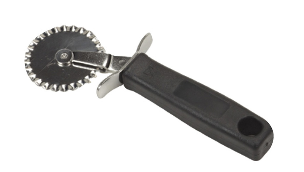 [08375] Dough and pizza cutters plain serrated Ø 55 mm