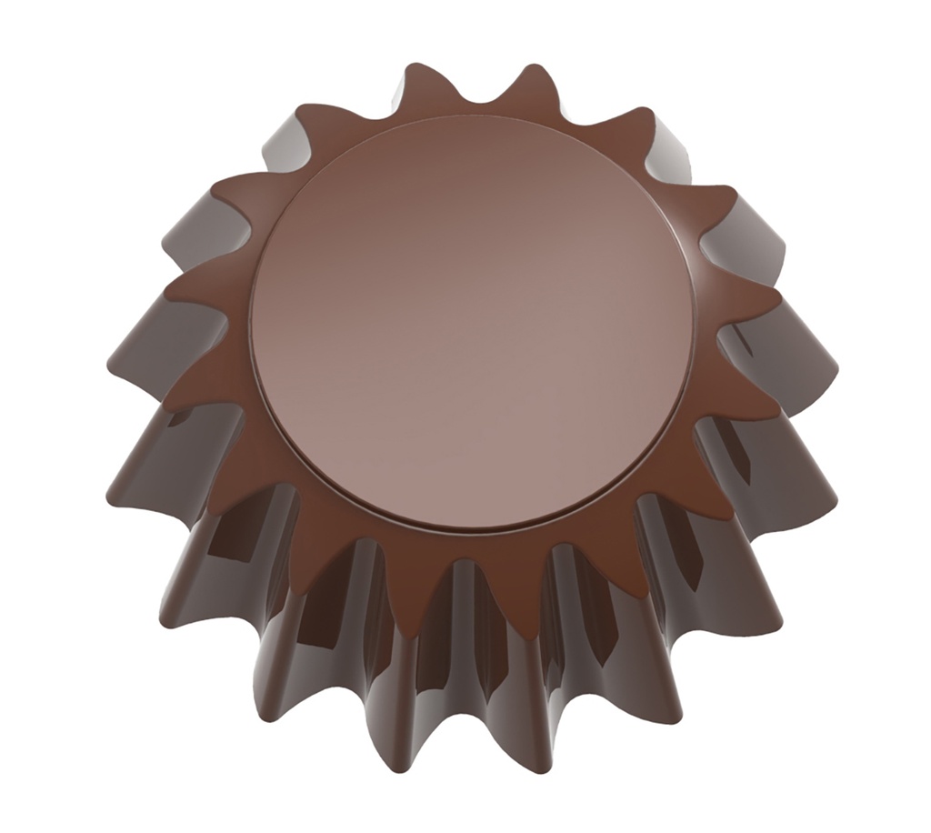 [1000L07CW] Chocolate mould magnetic sun