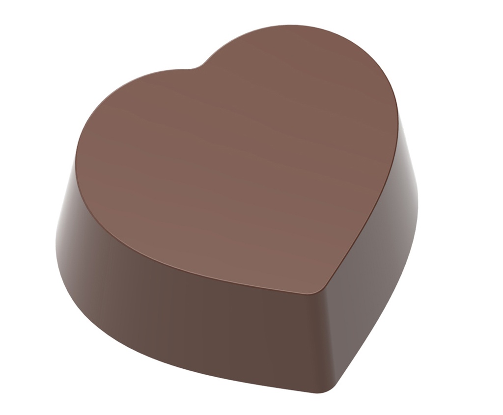 [1000L13CW] Chocolate mould magnetic heart