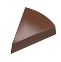 Molde de chocolate magnético rodaja triángulo