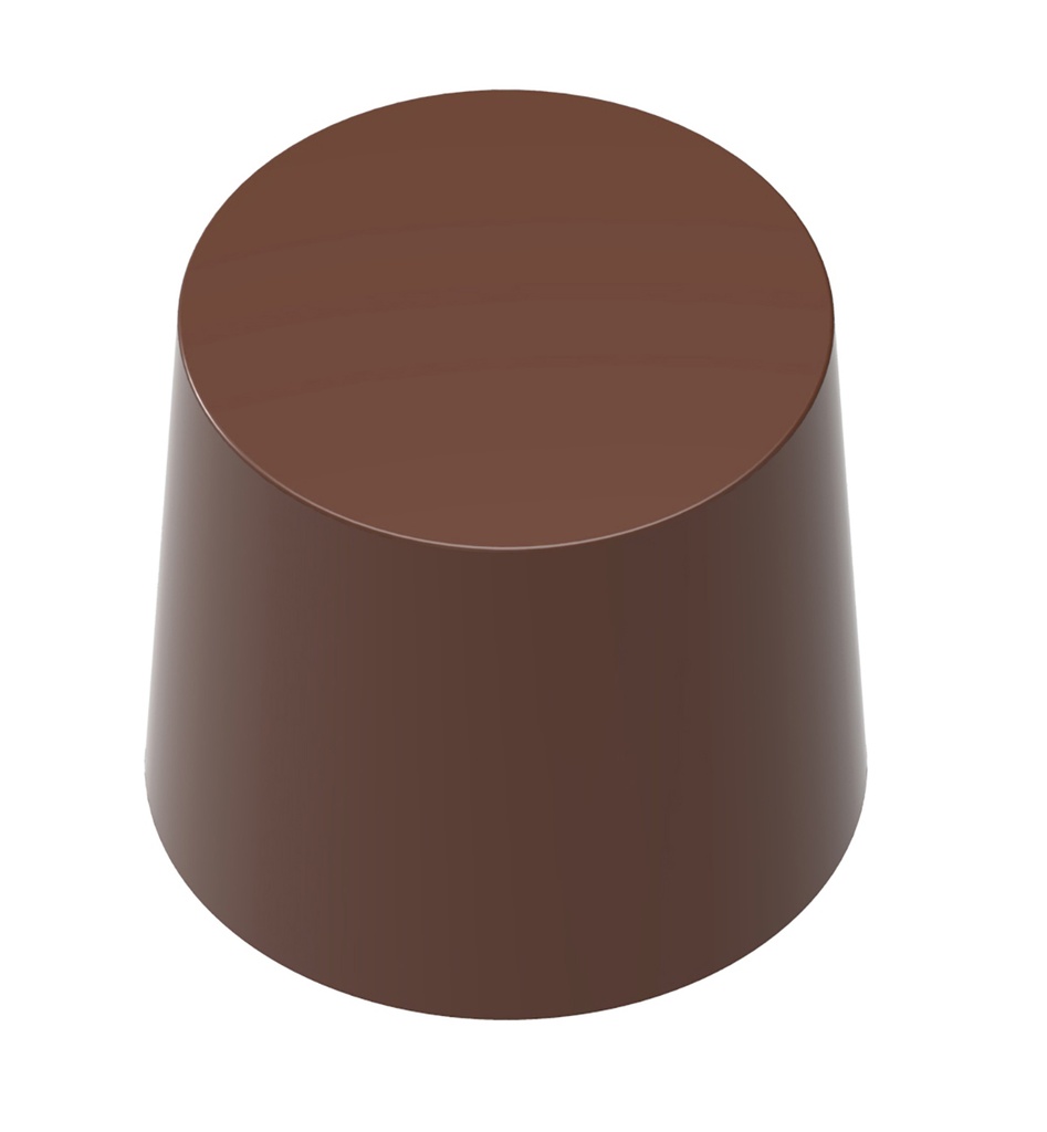[1000L28CW] Chocoladevorm magneet vorm cilinder