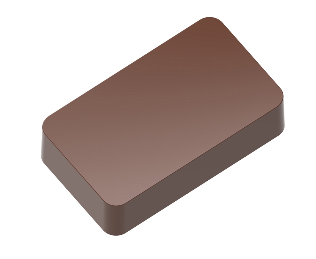 [1000L30CW] Molde de chocolate magnético rectángulo domino