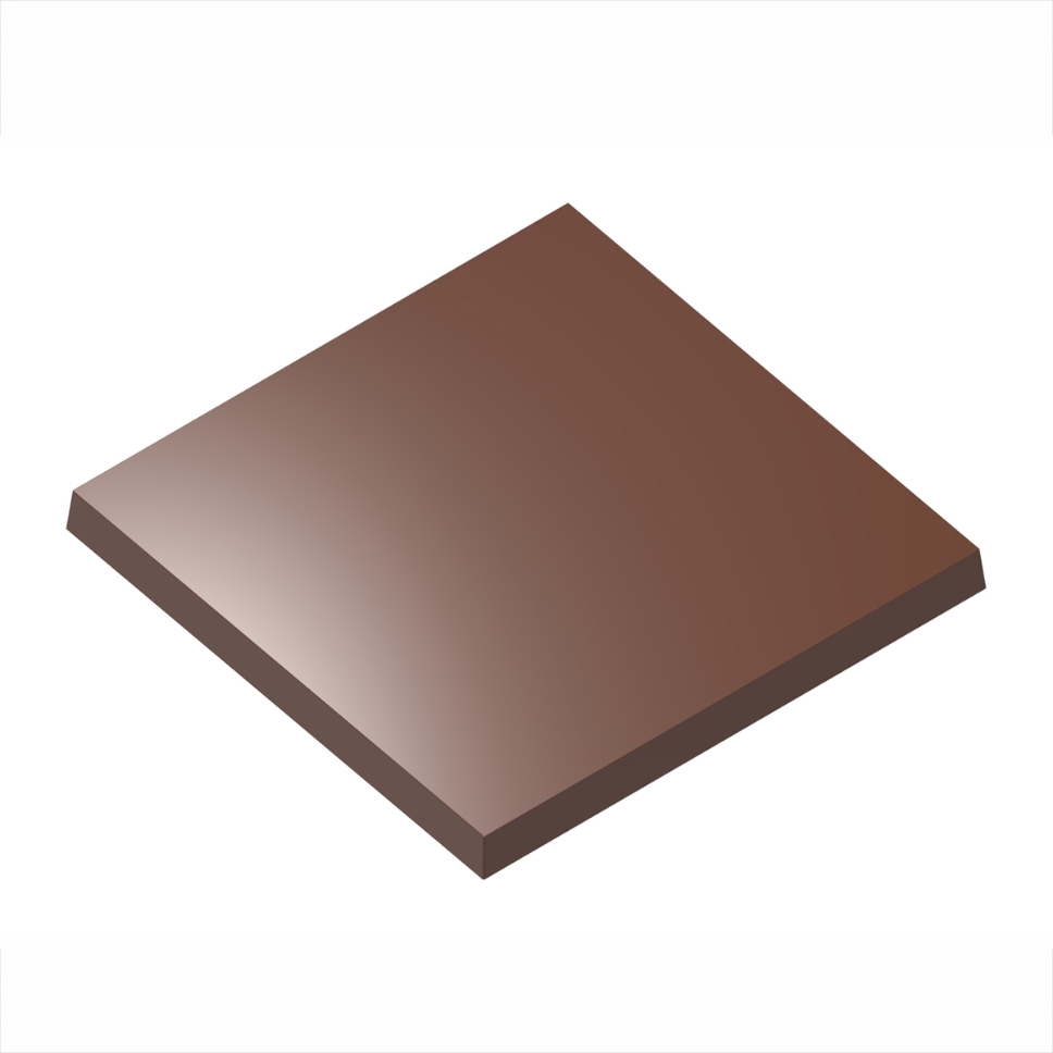 [1000L32CW] Chocolate mould magnetic square