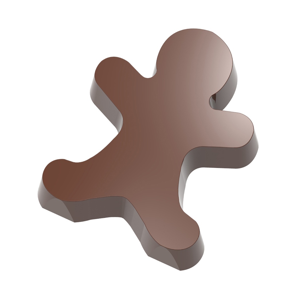 [1000L33CW] Chocolate mould magnetic gingerbread man