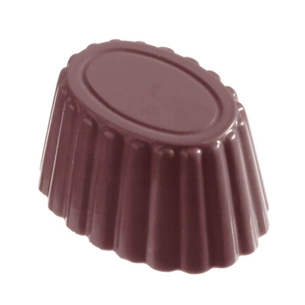 Stampo di cioccolato cuppetta ovale