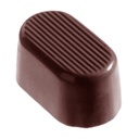Chocoladevorm ovaal arcering