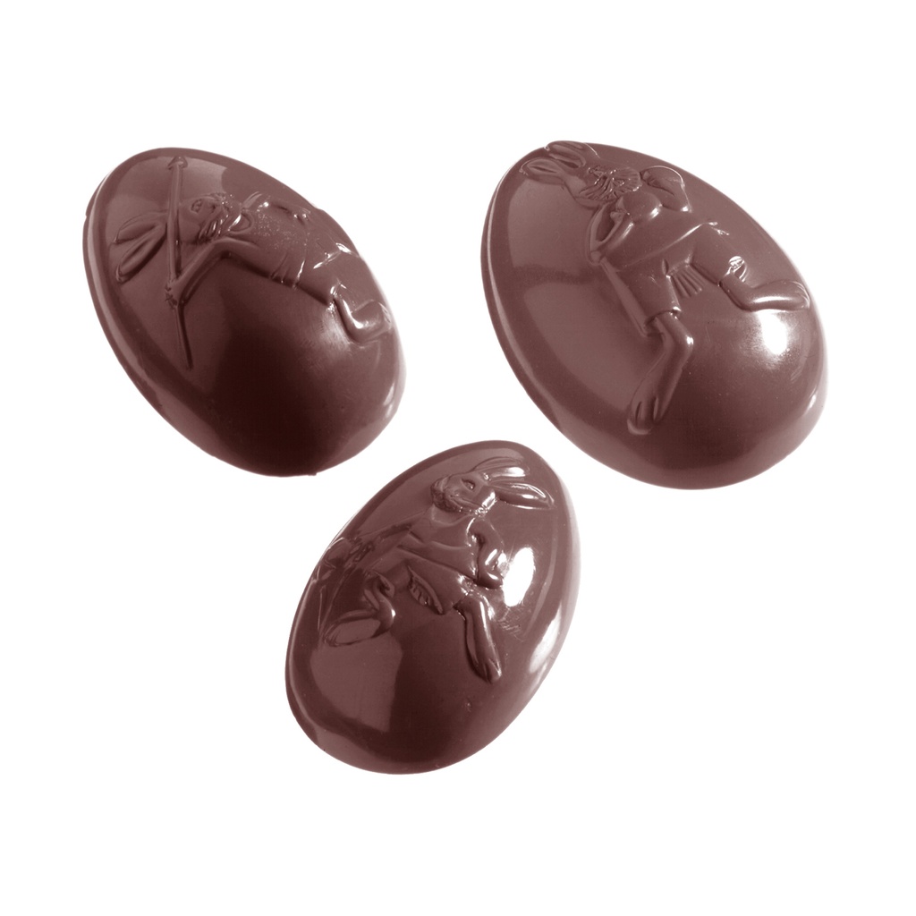 Chocolate mould egg olympia small 12 fig.