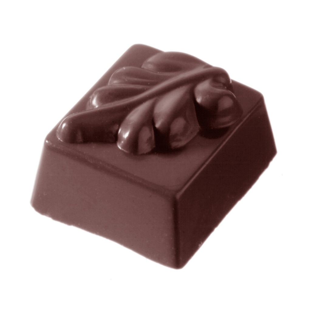 Moule à chocolat feuille rectangulaire