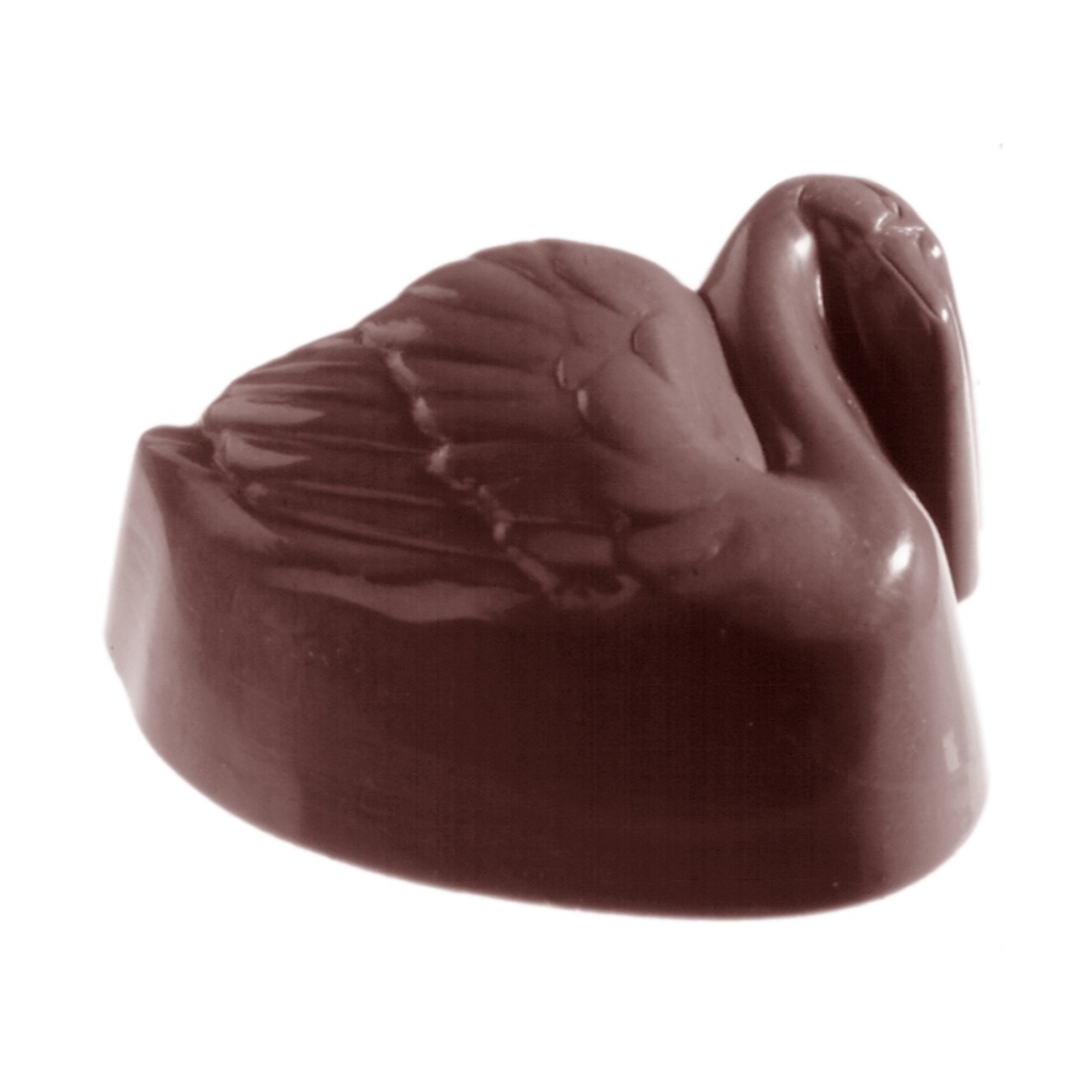 Chocolate mould swan
