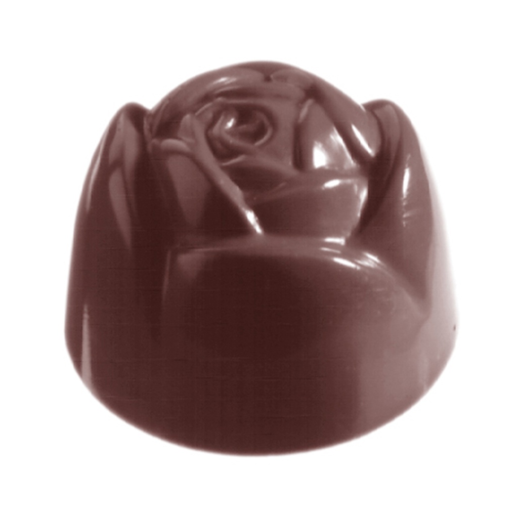Molde de chocolate rosa