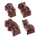 Chocoladevorm dieren 7 fig.