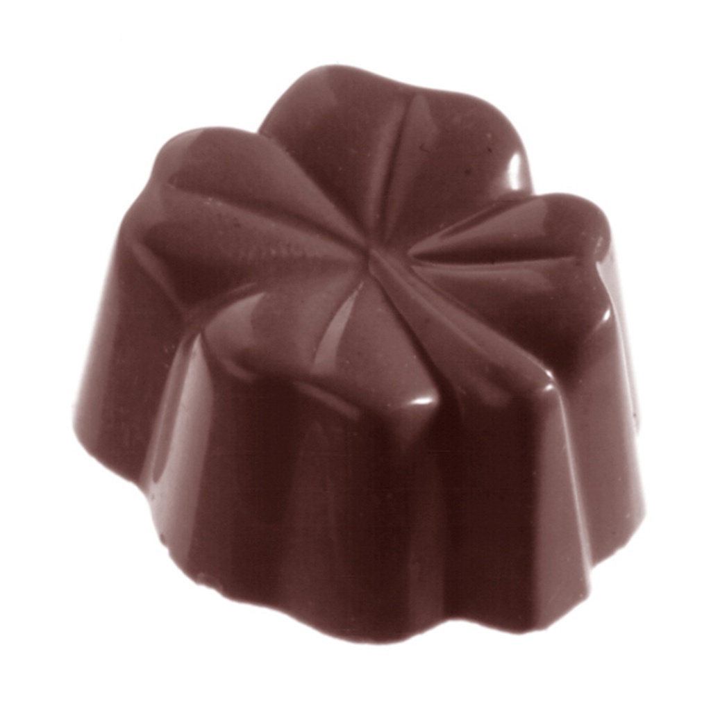Chocolate mould clover