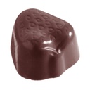 Schokoladenform Erdbeere
