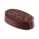 Molde de chocolate carroza