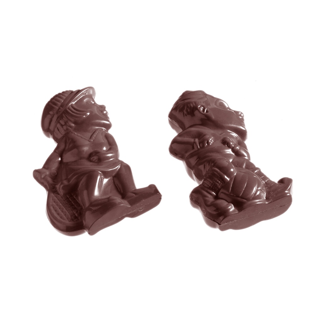 Stampo di cioccolato sport 3 figure (MTO)