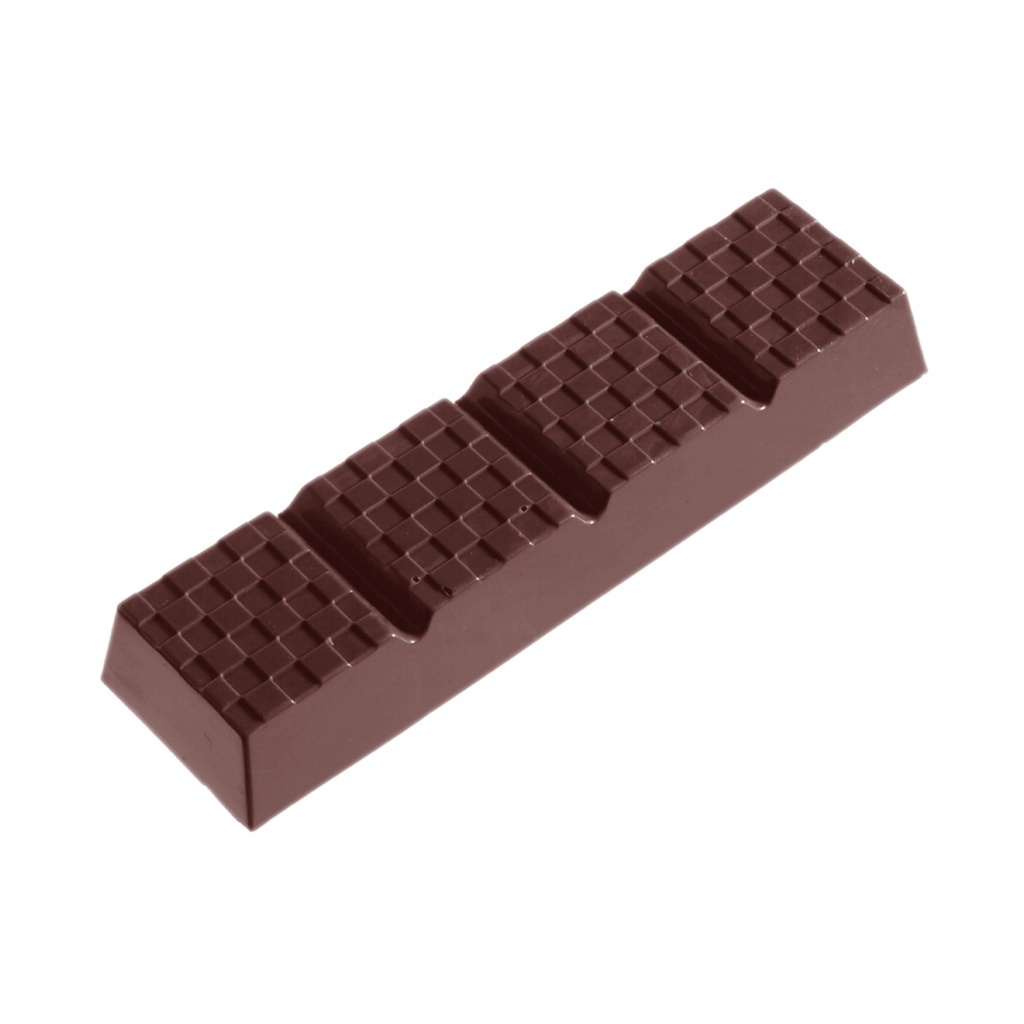 Molde de chocolate barra bloque
