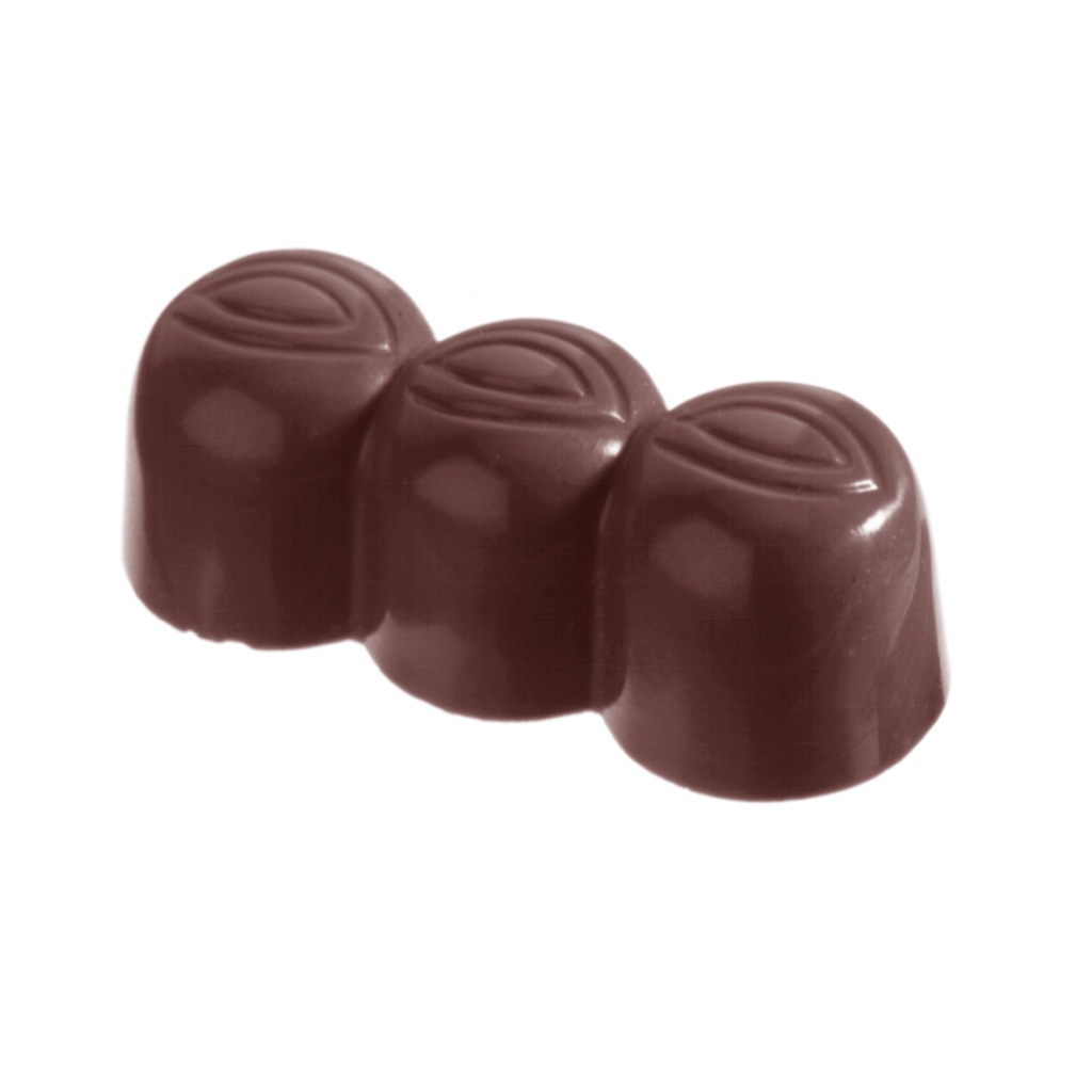 Chocoladevorm drienoot