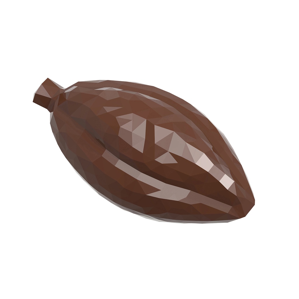Chocoladevorm cacaoboon facet