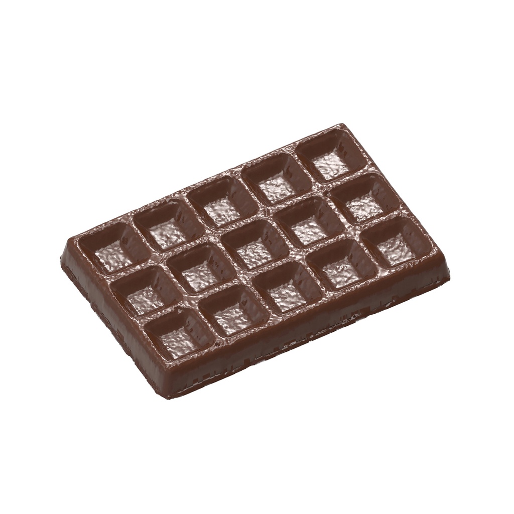 Molde de chocolate gofre de Bruselas grande