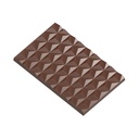 Chocoladevorm tablet met sterpatroon