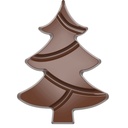 Chocolate mould tablet Christmas tree
