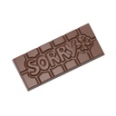 Stampo di cioccolato tavoletta Sorry